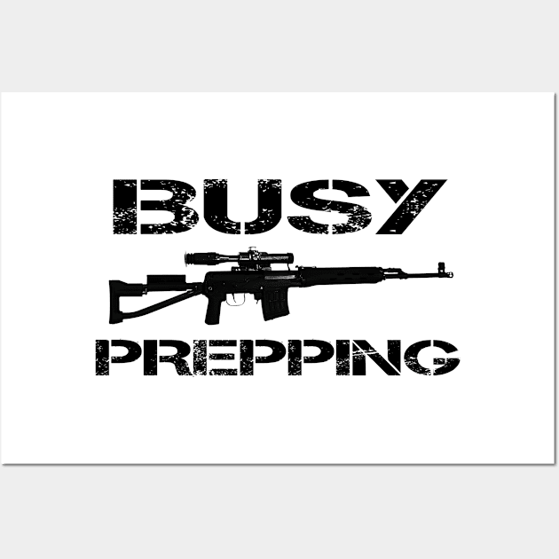 Busy Prepping Gun Wall Art by babydollchic